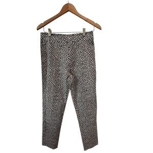 Who What Wear Black & White Animal Print Pants – Size 10